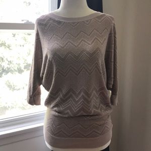 Express zig zag patterned sweater
